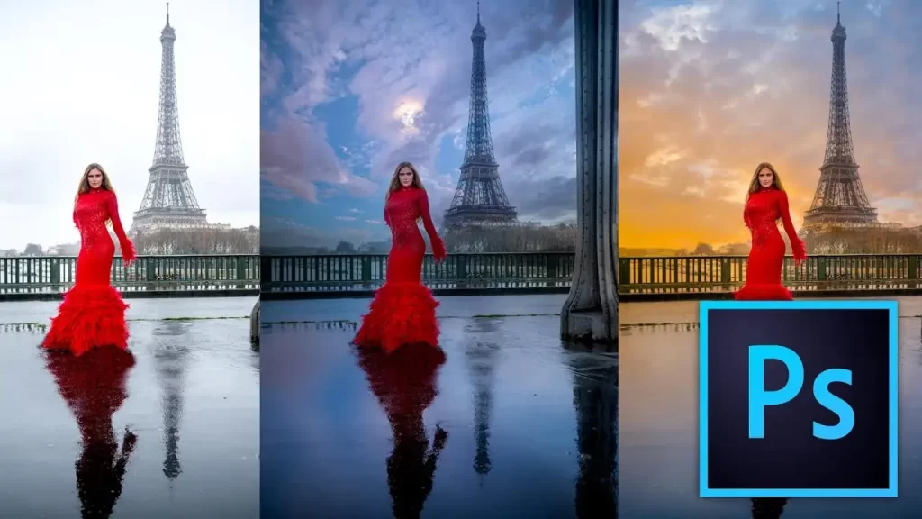 Change Sky Background on Photoshop 