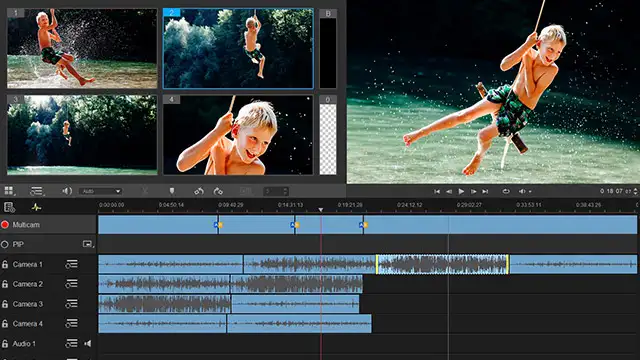 Multi-Track Video Editing Photoshop