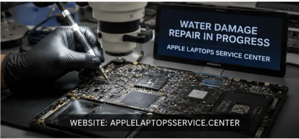 MacBook Pro Water Damage Repair In Cotton Green
