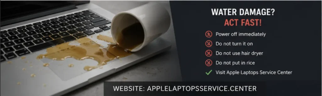 MacBook Pro Water Damage Repair In Cotton Green